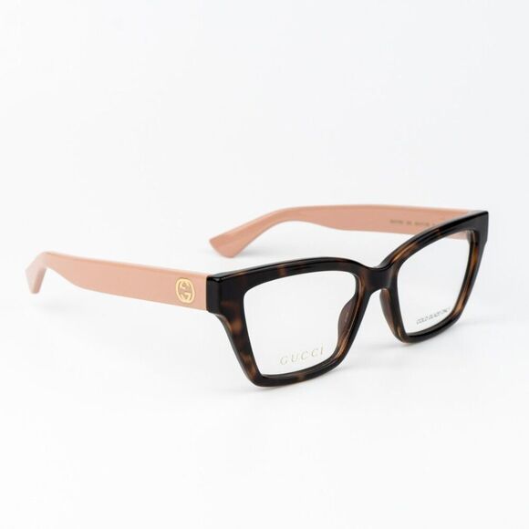 Gucci Women Eyeglasses Havana Pink Cat Eye GG1715O 005 BRAND NEW main image 10